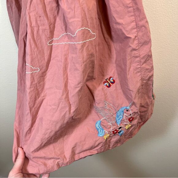 ✨ Hanna Andersson Apron Dess in Pink Shadow Girl’s 10 - Picture 12 of 15